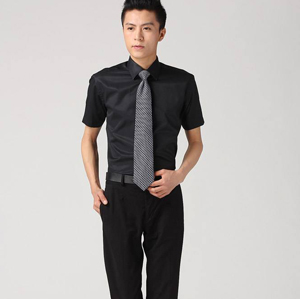 职业衬衣男短1